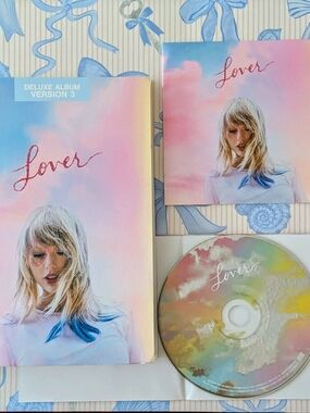 Taylor Swift "Lover" Deluxe Album Version 3 - Pastel Cover